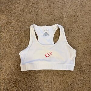 Expntl Race Day Ready - red racer sports bra